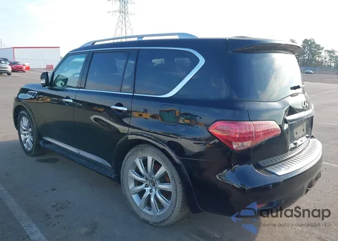 2011 Infiniti Qx56 z USA, uszkodzony, nr VIN JN8AZ2NE9B9007462